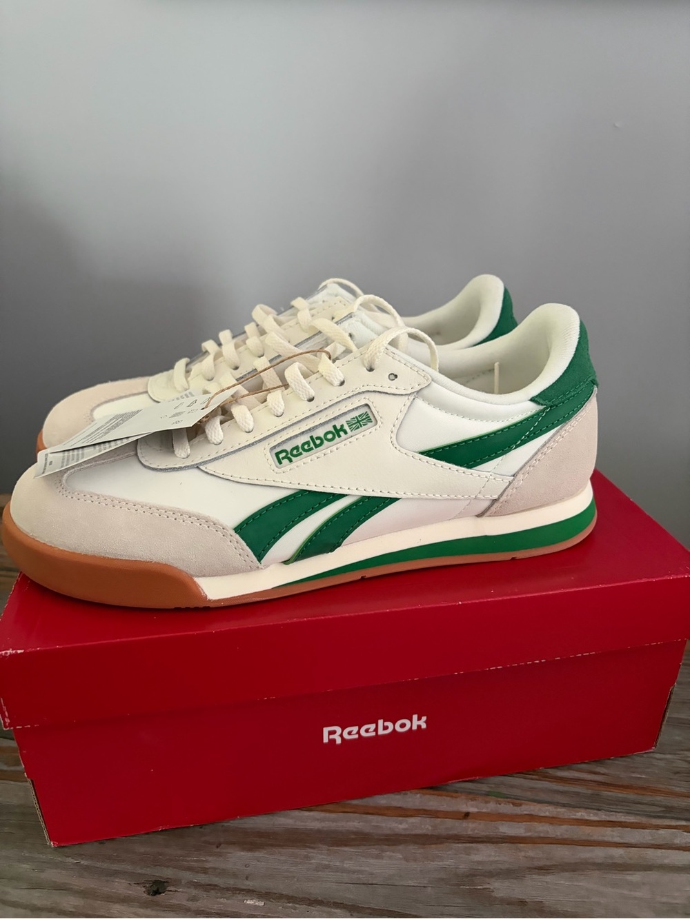 Reebok Campio XT Tennis Shoes Sneakers Green Size 9 Women’s - Picture 2 of 3